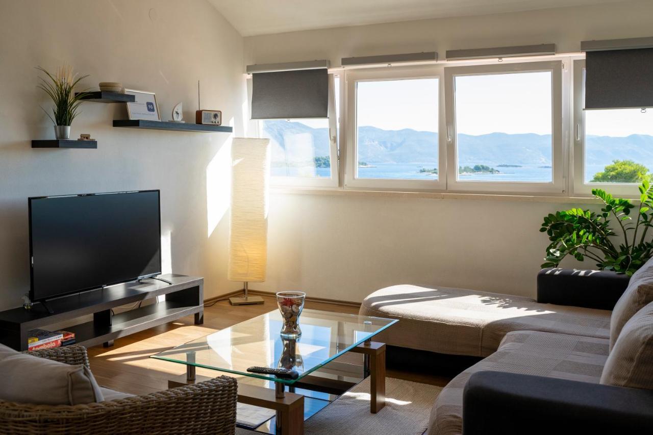 House Fidulic - Penthouse The View Lumbarda Exterior foto