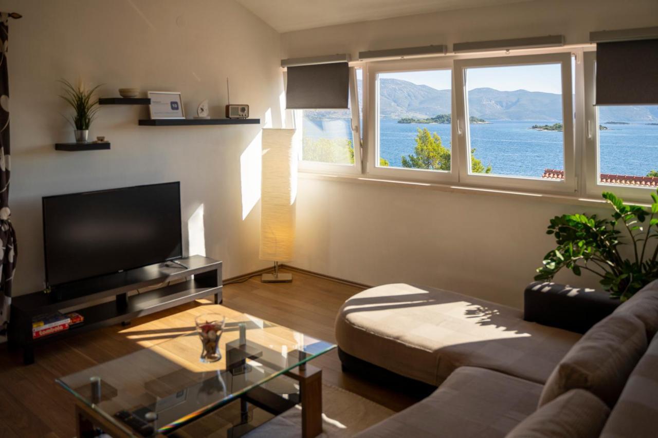 House Fidulic - Penthouse The View Lumbarda Exterior foto